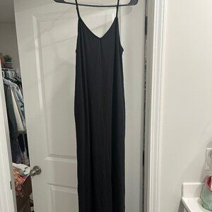 Carly Jean Ribbed Spaghetti Dress